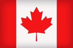 Canada Flag background